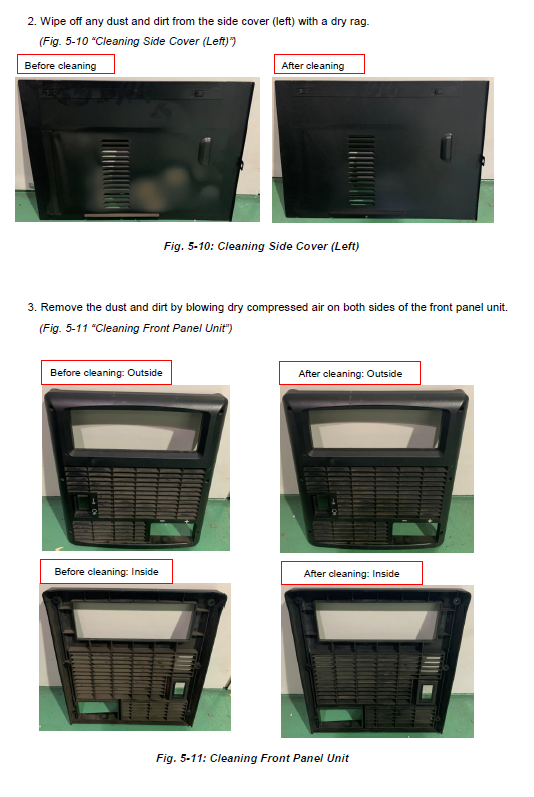 MOTOWELD X350 INTERNAL CLEANING INSTRUCTIONS – Yaskawa Motoman